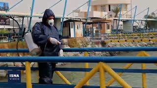 ضدعفونی کردن بنادر استان هرمزگان برای مقابله با کرونا