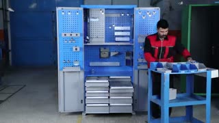 گروه صنعتی شاهرخ - محصولات - کمد محافظ ابزار