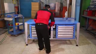 گروه صنعتی شاهرخ - محصولات - میز کار صنعتی