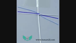 اموزش بافت دستبند پیچ