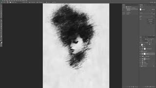 فیلم آموزش اکشن فتوشاپ افکت طراحی با دست