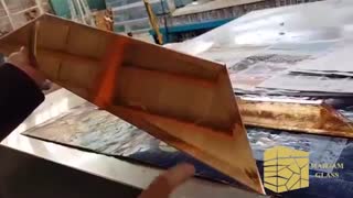 نمای کوچکی از کارخانه مهجام گلس(پارت سوم)