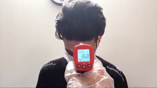 تب سنجی به کمک ترمومتر لیزری