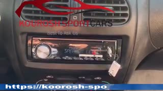 سیستم صوتی خودرو 206-نصب سیستم صوتی پژو 206-کوروش اسپرت