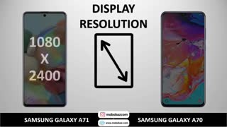 مقایسه A70 و A71