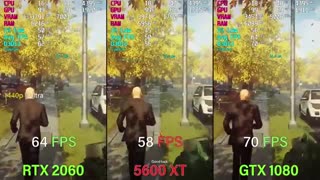 مقایسه عملکرد گرافیکی کارت گرافیک RX 5600XT در مقابل GTX 1080 و RTX 2060