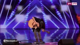 استعداد عجیب گیتاریست نوجوان در مسابقه استعدادیابی آمریکا