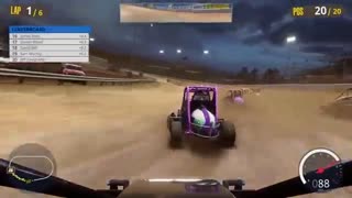 گیمپلی بازی Tony Stewarts Sprint Car Racing