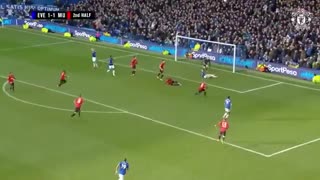 خلاصه بازی دیدنی اورتون 1 - منچستریونایتد 1 از هفته 28 لیگ برتر انگلیس