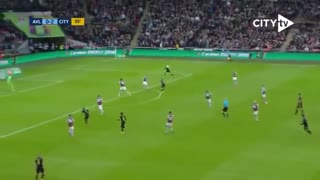 خلاصه بازی جذاب و دیدنی منچسترسیتی 2 - استون ویلا 1 از فینال جام اتحادیه انگلیس