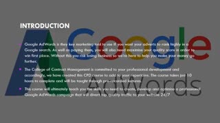 Google Adwords Course