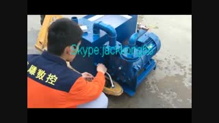 نصب و راه اندازی پمپ خلاء آب درگردش