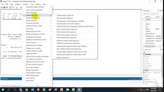آموزش برآورد مدل لاجیت ترتیبی با استاتا
