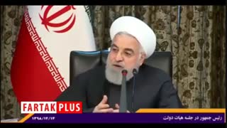 دعوت روحانی از همه برای چالش لبخند