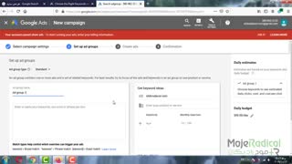 آموزش ویدئویی جدید روش کار با google keyword planner