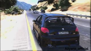 پژو 206 خفن در GTA V