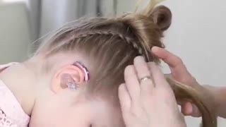 آموزش مدل مو دخترانه مجلسی با حاشیه فر- مومیس مشاور و مرجع تخصصی مو