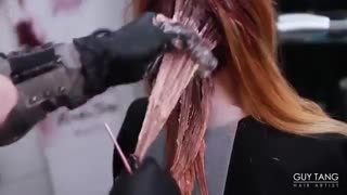 آموزش تکنیک جدید رنگ کردن ۲۰۲۰  بالیاژ زیگزاگ- مومیس مشاور و مرجع تخصصی مو