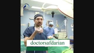 فیلم واقعی از عمل بینی در قزوین