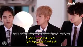 مصاحبه العربیه دبی با اکسو با زیرنویس فارسی چسبیده