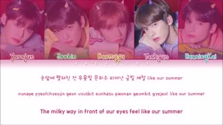 [لیریک] آهنگ 'Our Summer' از TXT (투모로우바이투게더)