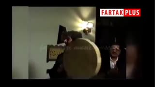 ویدئوی دیده‌نشده از یک مهمانی با حضور هنرمندان بزرگ و خوانندگی نعمت‌الله آغاسی