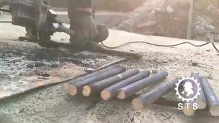 فیلم ترمیم و اصلاح بولت های کوتاه با استفاده از جوشکاری فرجینگ سر به سر میلگرد