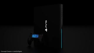 طرح مفهومی جدید و زیبای کنسول بازی سونی پلی استیشن 5