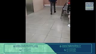 پروتز سیلیکونی پارشیال فوت ساخته شده در کلینیک حکیم