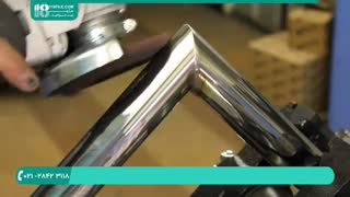 آموزش نصب نرده استیل - صیقل دادن نرده