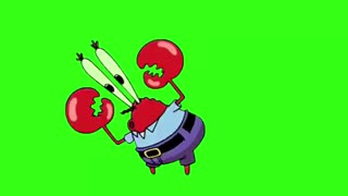 استیکر آقای خرچنگ (در باب اسفنجی)