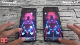مقایسه ویدیویی تست سرعت، دوربین و مشخصات گلکسی A51 با A70