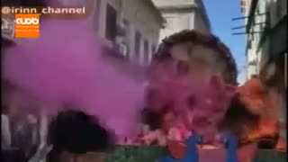 جشن رنگ ها در هند در بحبوحه شیوع کرونا!