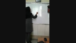 مدارس جوانه های مشهد تدریس علوم خانم خوشی درس  برای جشن آماده می شویم پایه دوم