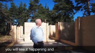 ساخت خانه چوبی