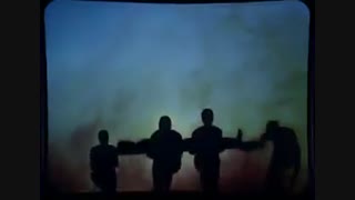 رقص گروهی سایه با پیامی زیبا