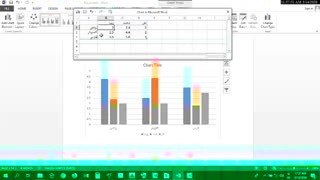 مدارس جوانه های مشهد تدریس کامپیوتر خانم اکبری تغییر اندازه نموداردر ورد پایه سوم