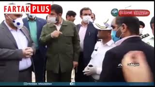 استاندار خوزستان: به راننده‌ها بگویید هر کس از استان خارج شود، حق برگشتن ندارد!