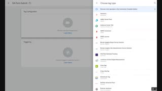 ساخت تگ  فرم در تگ منیجر برای تبلیغات در گوگل
