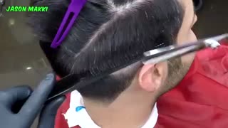 آموزش مدل مو مردانه با آرایش مو- مومیس مشاور و مرجع تخصصی مو