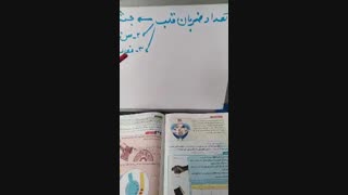 مدارس جوانه های مشهد تدریس علوم خانم حیدر پور  درس بدن ما صفحه  80 پایه چهارم