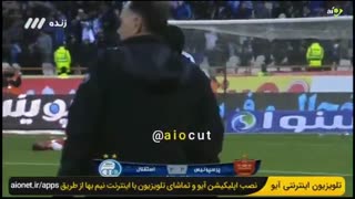 دعوای غلامپور با چشمی در دربی