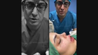 جراحی بینی با تزریق چربی لب گونه و شقیقه