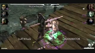 Challenge Kraken Reptile In Mortal Kombat Mobile - Final Tower Hard Mode