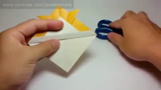 ماهی اوریگامی ساده