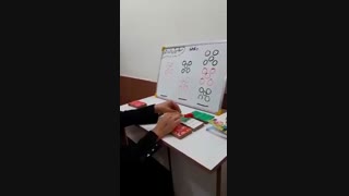 ویدئوی آموزش اعداد پرشی ۵ تا ۵تا .خانم صفرپور زاویه سازی صورت