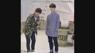 رقص وی و جیمین با آهنگ فارسی قرش بده خیلی باحاله