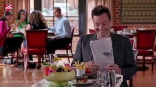 کل کل جیمی فالون با برد پیت و سورپرایز برد پیت - تا آخر ببنید :))