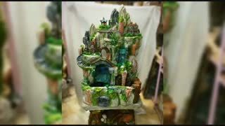 آبنمای پلی استر و فایبر گلاس