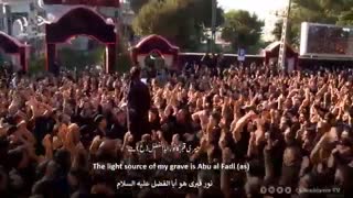 مریضم و دوام ابالفضله (یه قلب مبتلا) محمود کریمی | الترجمة العربیة | English Urdu Subtitles